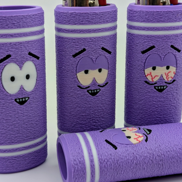 The "Wanna Get High?" Bloodshot Towelie Lighter Sleeve