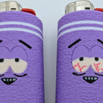 The "Wanna Get High?" Bloodshot Towelie Lighter Sleeve