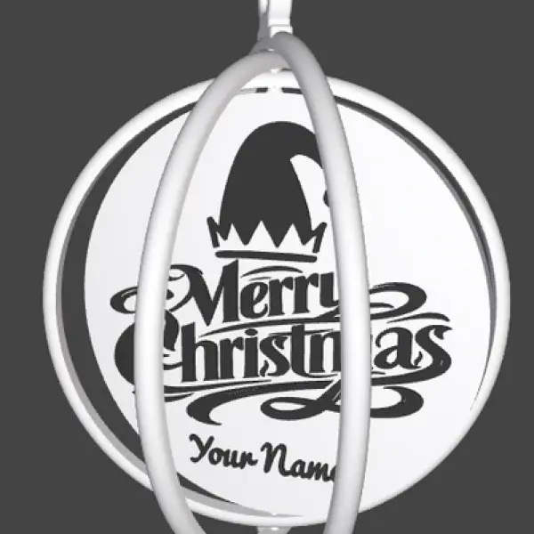 Custom Christmas Ornament