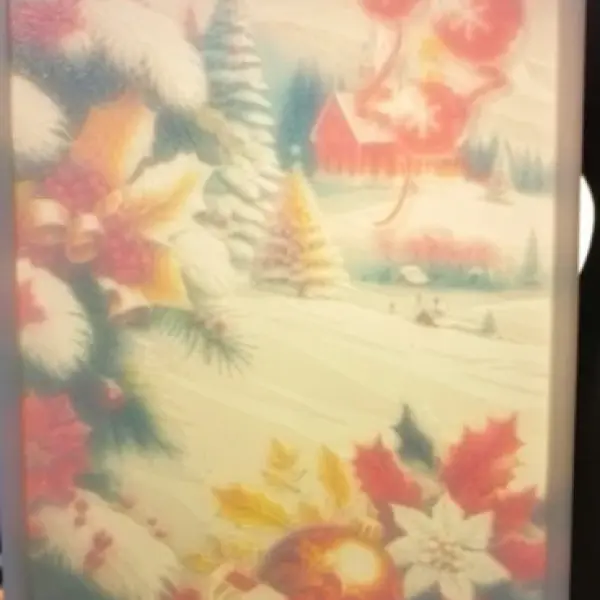 Memorial Lithophane Picture