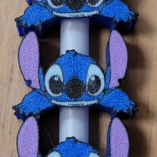 Playful Stitch Straw Topper