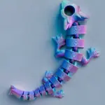 Articulated Flexi Dragon Straw Topper