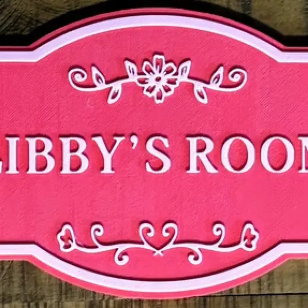 Custom Name Sign – Personalized Wall & Door Decor