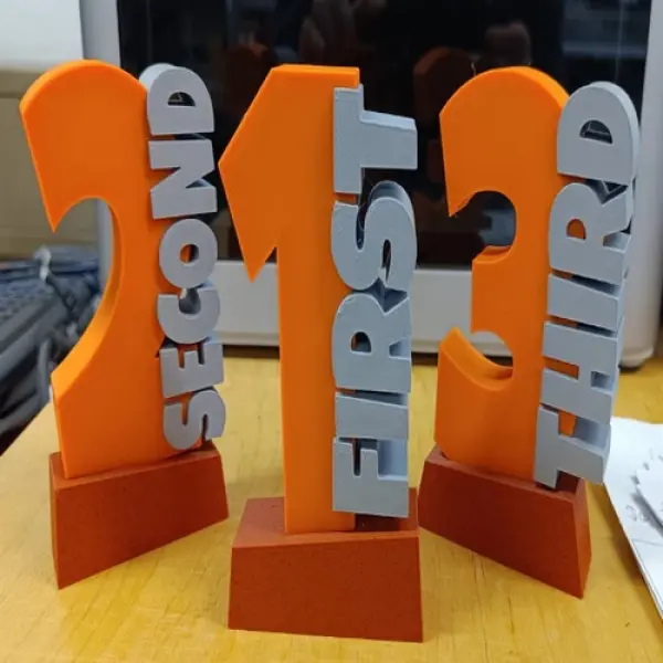 The Champion’s Crest: Customizable 3D Printed Trophy