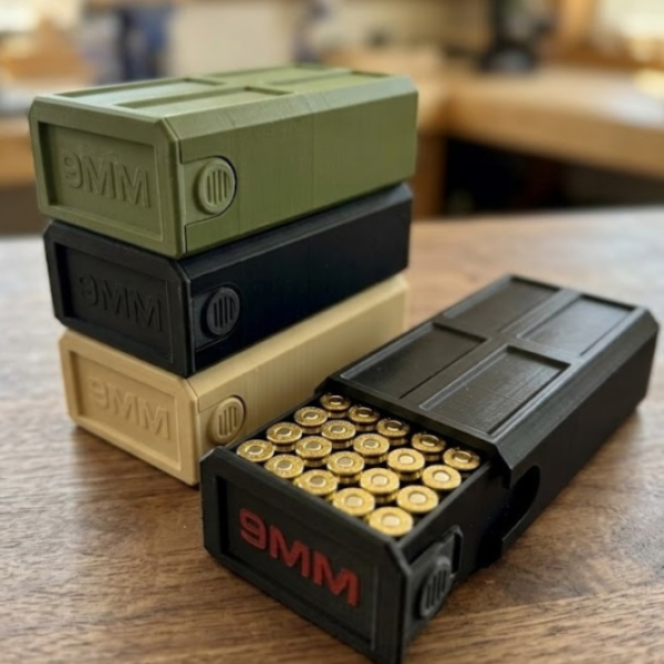 RangeReady: Stackable 9mm Precision Ammo Vault
