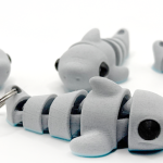 The Pocket Predator: Mini Articulated Flexi-Shark