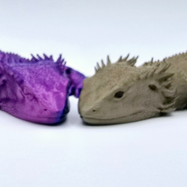 The Desert Guardian: Articulated Bearded Dragon