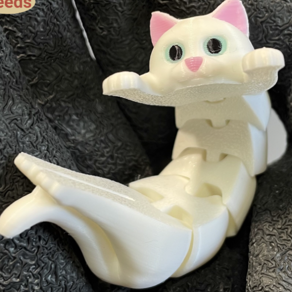 The Cuddle-Cat: Articulated Flexi-Holding Cat