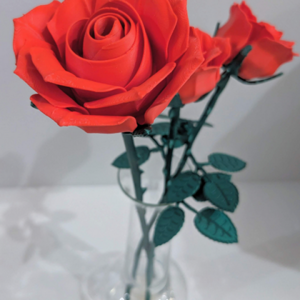 Eternal Bloom: Lifelike Rose Bouquet