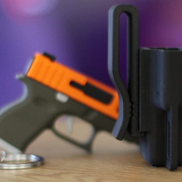 The Tactical Click: Slide-Action Fidget Keychain