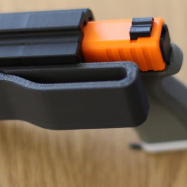 The Tactical Click: Slide-Action Fidget Keychain