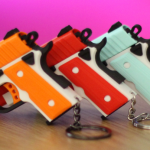 The Tactical Click: Slide-Action Fidget Keychain