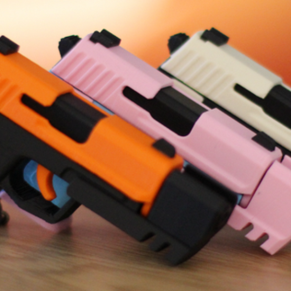 The Tactical Click: Slide-Action Fidget Keychain