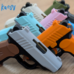 The Tactical Click: Slide-Action Fidget Keychain