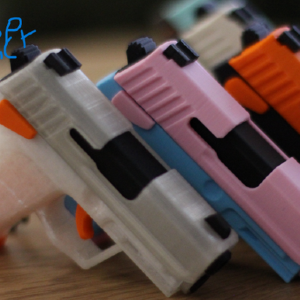 The Tactical Click: Slide-Action Fidget Keychain