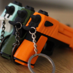 The Tactical Click: Slide-Action Fidget Keychain