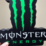 Unleash the Beast: Monster Energy LED Light Box