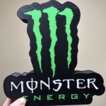 Unleash the Beast: Monster Energy LED Light Box