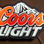 The Silver Bullet Glow: Coors Light LED Lightbox