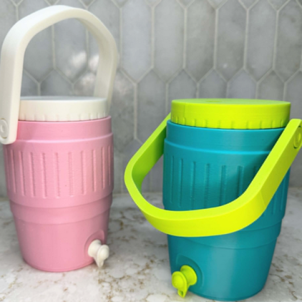 Mini Water Cooler 12oz Can Holder