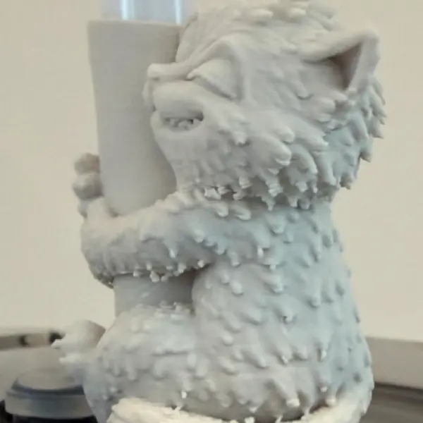 Hugger Cat Straw Topper Buddy