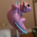 Axolotl Straw Hugger | Cute Aquatic Tumbler Accessory Buddy