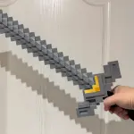 Life-Size Minecraft Movie Sword