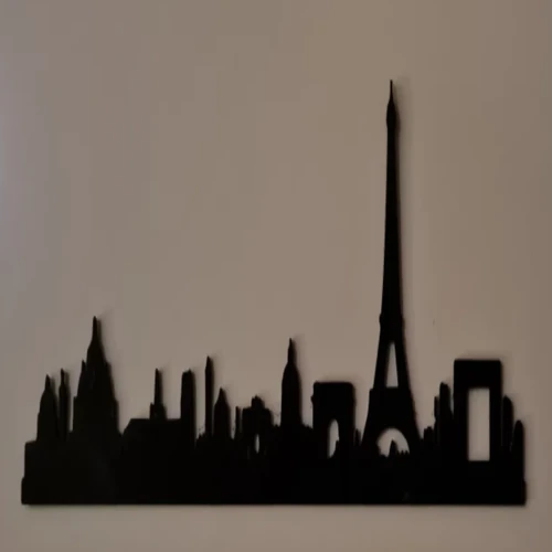 Paris Skyline Model