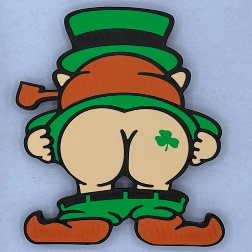 St. Patrick’s Day Mooning Leprechaun – Funny Holiday Décor
