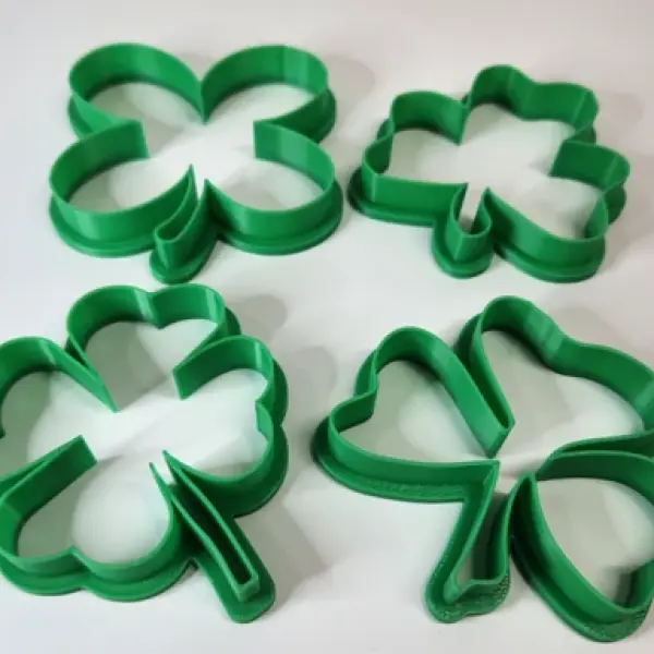 Shamrock Cookie Cutters (Set of 4)