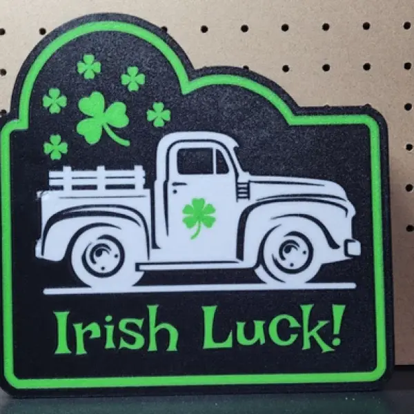 Truck "Irish Luck!" Light Box