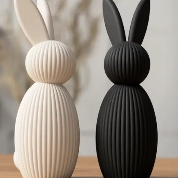 Minimalistic Bunny Decor