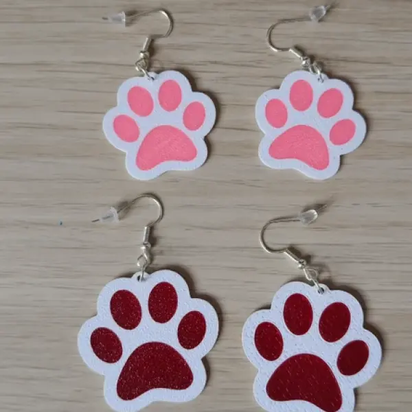 Cat Paw Earrings