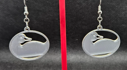 DOONEY DUCK FASHION EARRINGS