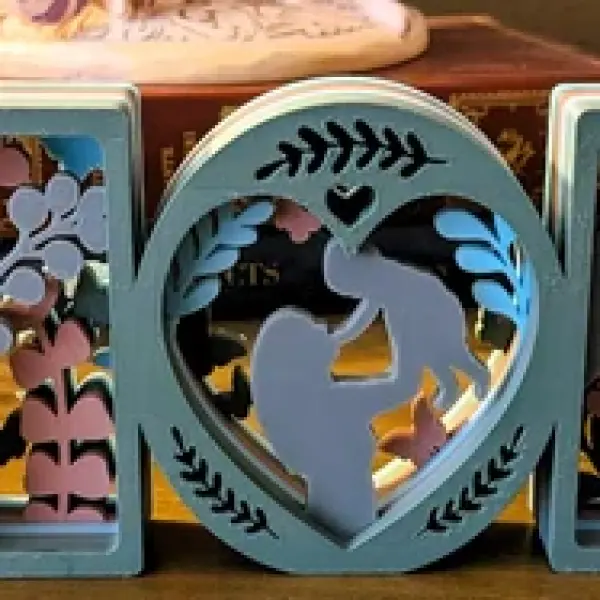 The Heart of the Home: 3D Printed Mother’s Day "MOM" Mandala