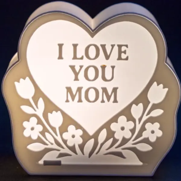 The Radiant Heart: 3D Printed Mother’s Day Tealight Holder