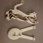 Minimalist Cute Cat Phone Stand