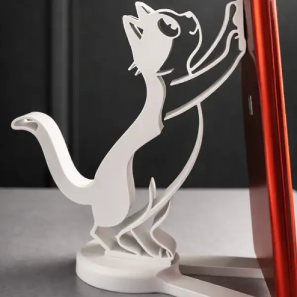 Minimalist Cute Cat Phone Stand