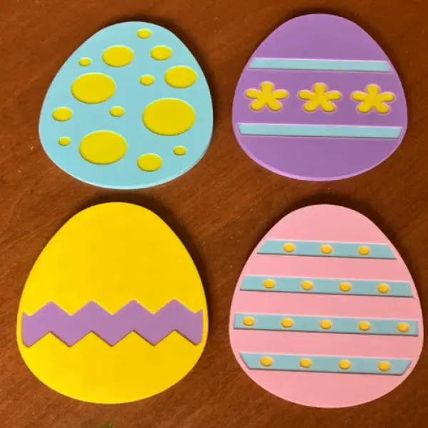 Festive Spring: Easter Coaster Set