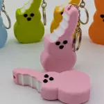 The Sweetest Accessory: Easter Peep Bunny Keychain