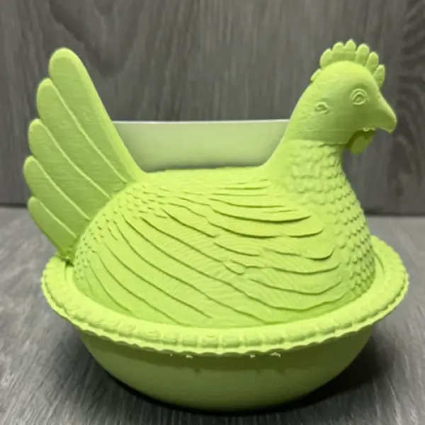 Farmhouse Professional: Hen on Nest Business Card Holder