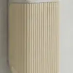 Fluted Wall-Mounted Bathroom Caddy