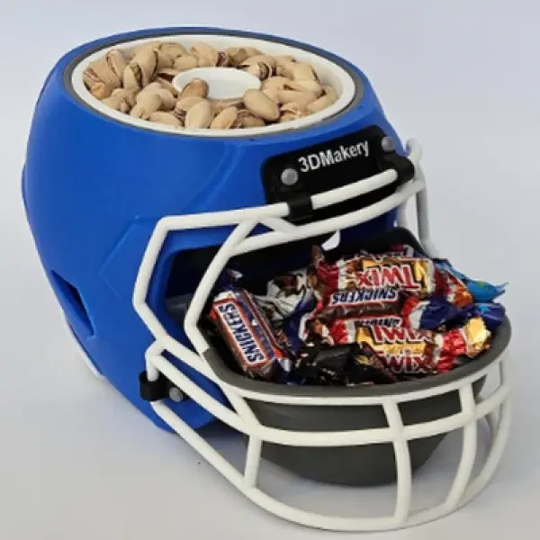 Game Day MVP: Football Helmet Snack Bowl