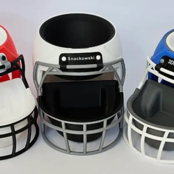 Game Day MVP: Football Helmet Snack Bowl
