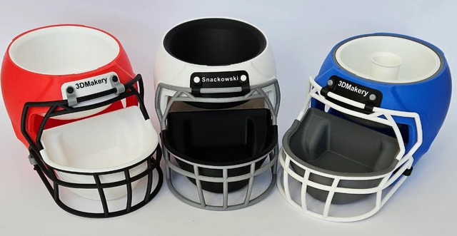 Game Day MVP: Football Helmet Snack Bowl