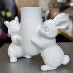 Hopping Blooms: Easter Bunny Vase