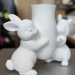 Hopping Blooms: Easter Bunny Vase