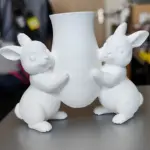 Hopping Blooms: Easter Bunny Vase