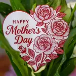 Eternal Bloom: Mother’s Day Heart & Roses