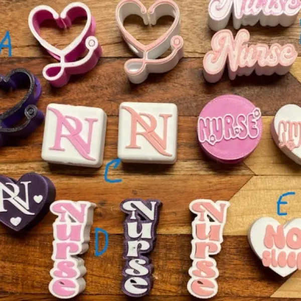 Charming Nurse Straw Buddies – Healthcare Hero Accessory